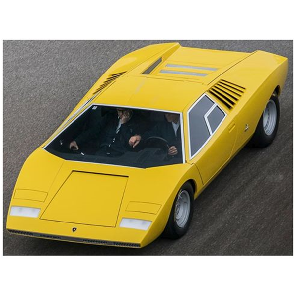Lamborghini Countach LP500 'Turns 50' Yellow Limited Edition 333pcs ATC90357