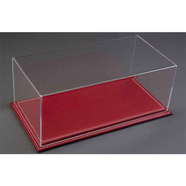 Maranello 1:24 Display Case with Red Leather Base