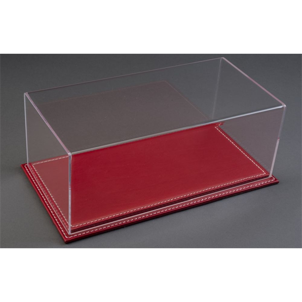 Maranello 1:43 Display Case with Red Leather Base