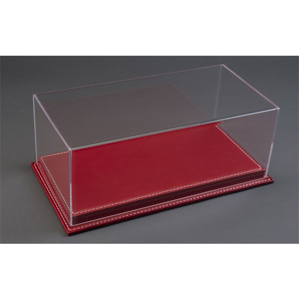 Mulhouse 1:24 Display Case with Red Leather Base