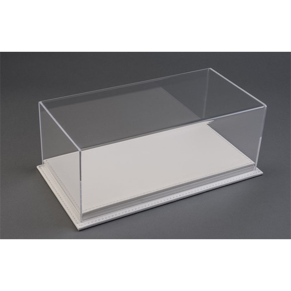 Mulhouse 1:18 Display Case with White Leather Base