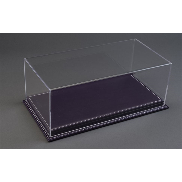 Mulhouse 1:43 Display Case with Purple Leather Base