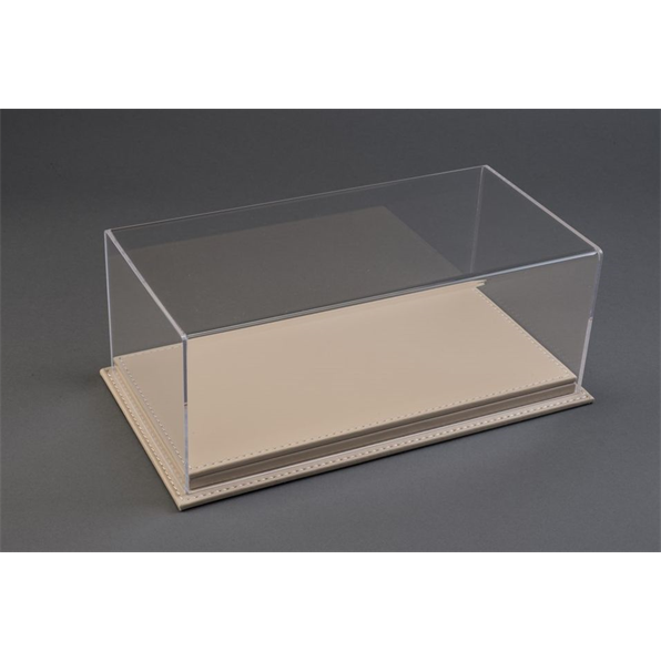 Mulhouse 1:8 Display Case with Beige Leather Base