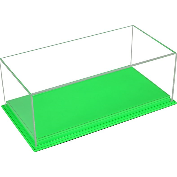 Mulhouse 1:43 Display Case w/Luminous Green Leather Base