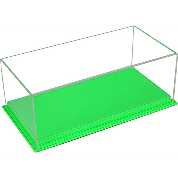 Mulhouse 1:24 Display Case w/Luminous Green Leather Base