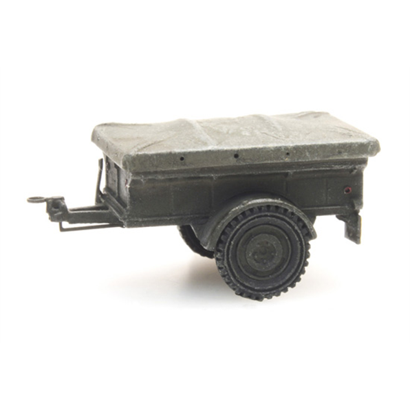 NL Trailer Nekaf 1/4 Ton 1:87 Resin Kit, Unpainted