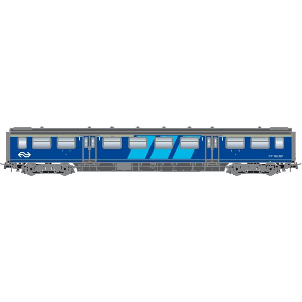 Plan E BDAD First Class 206-8 IV Dutch Passenger Car Plan E NS