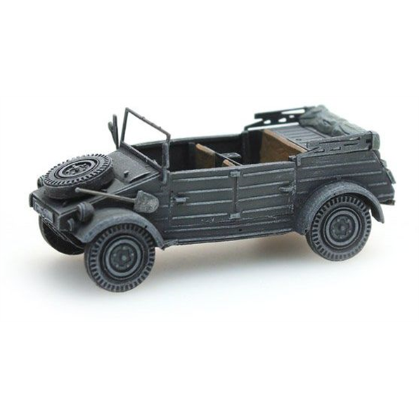 WM Kubelwagen VW 82 Gray 1:87 Ready-Made, Painted