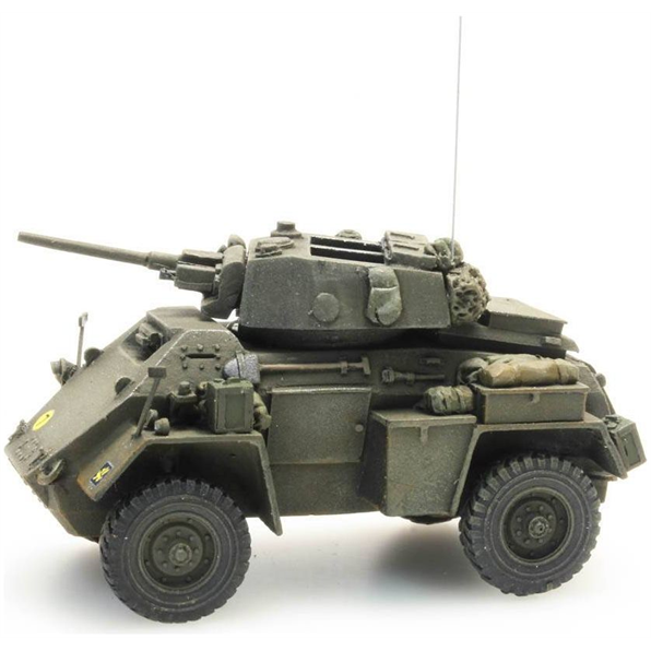 UK Humber Armoured Car Mk IV 37MM 1:87 Ready-Made, Painted
