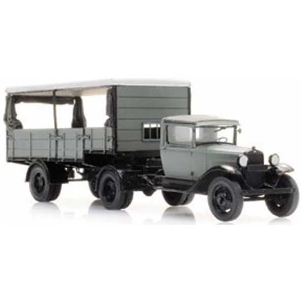 Ford Model AA Semi Trailer Grey Ready
