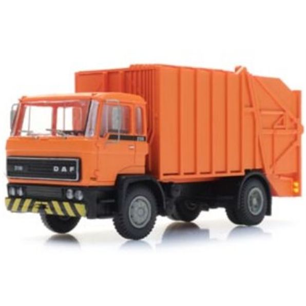 DAF Tipping Cab B Garbage Truck Orange ready 1:87