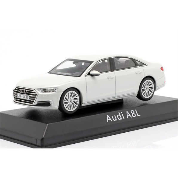Audi A8L white (iScale)