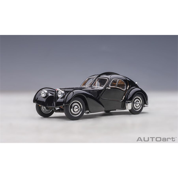 Bugatti Atlantic Type 57SC 1938 Black with Disc Wheels