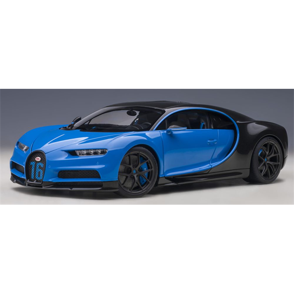 Bugatti Chiron Sport 2019 French Racing Blue/Carbon