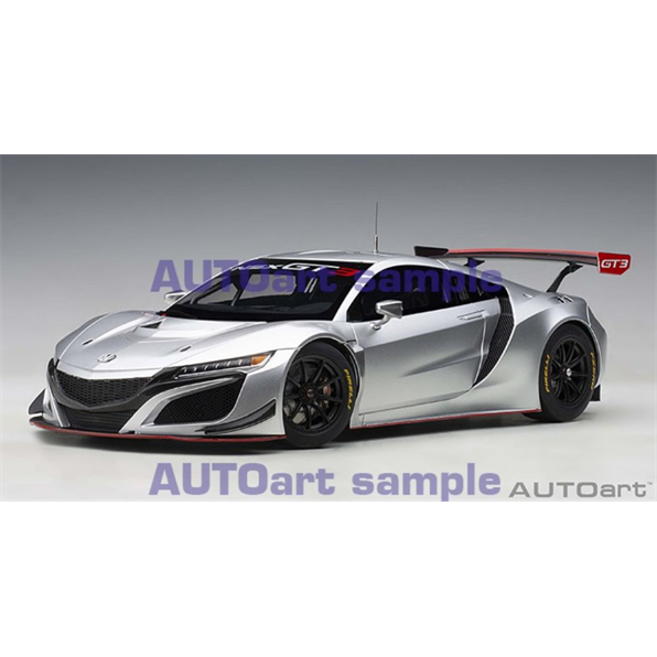 Honda NSX GT3 2018 Silver