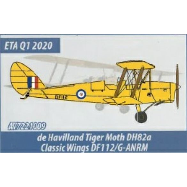 DH82A Tiger Moth Classic Wings DF112 G-ANRM