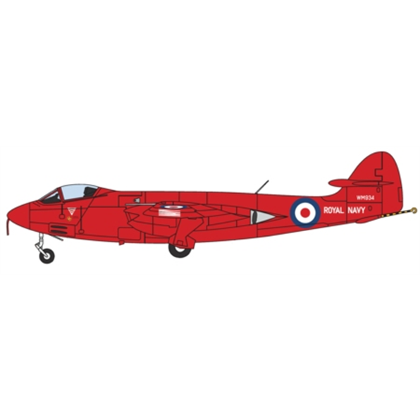 Hawker Sea Hawk 'Red Devils' WM934 1957