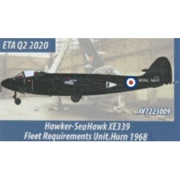 Hawker Sea Hawk XE339 Fleet Requirements Unit Hurn 1968