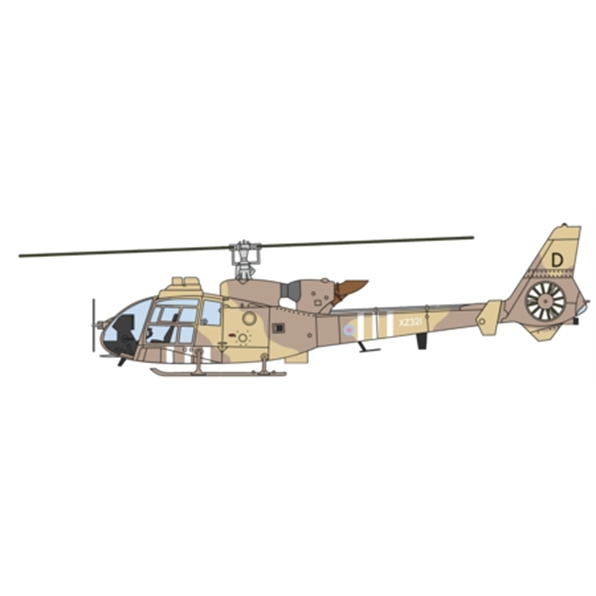 Westland Gazelle XZ321 Operation Granby