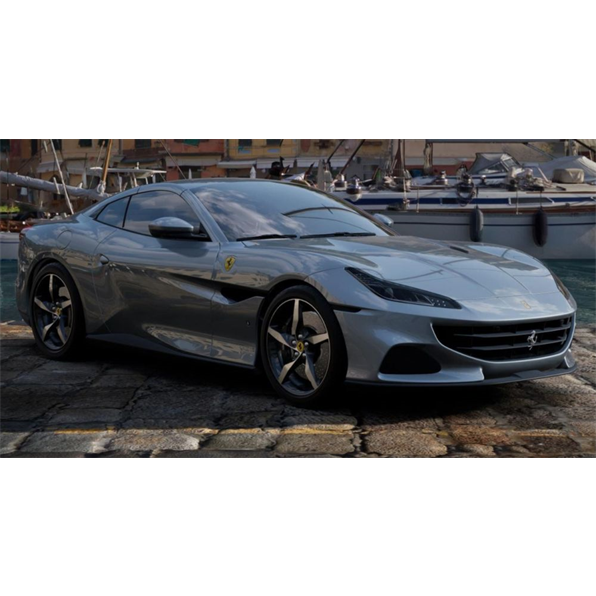 Ferrari Portofino M Spider Tetto Chiuso Grigio Titanio Metal