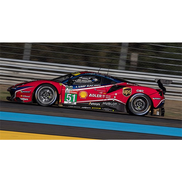 Ferrari 488 LM GTE PRO Team AF Corse 24H Le Mans 2020 Pierguidi/Calado/Serra