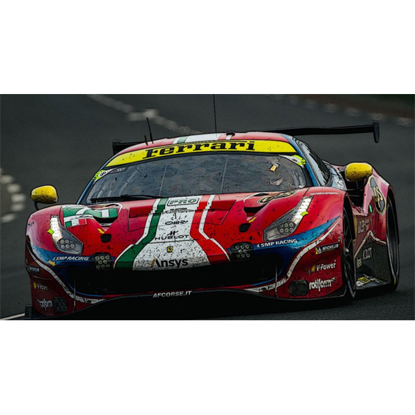 Ferrari 488 LM GTE PRO Team AF Corse 24H Le Mans 2020 Rigon/Bird/Molina