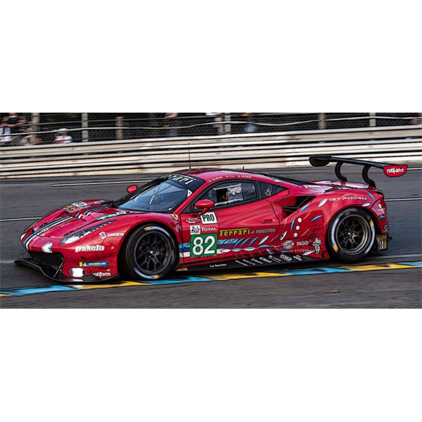 Ferrari 488LM GTE PRO Team RISI 24H Le Mans 2020 Pla/Bourdais/Gounon