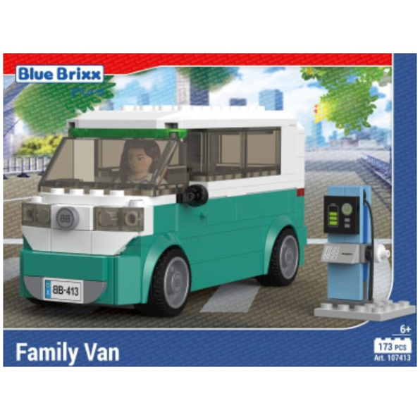 Family Van 'Blue Brixx Play' (173pcs)