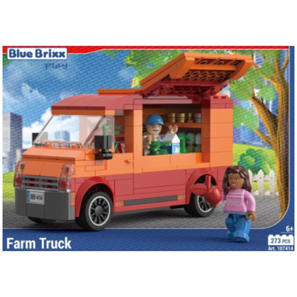 Farm Truck 'Blue Brixx Play' (273pcs)