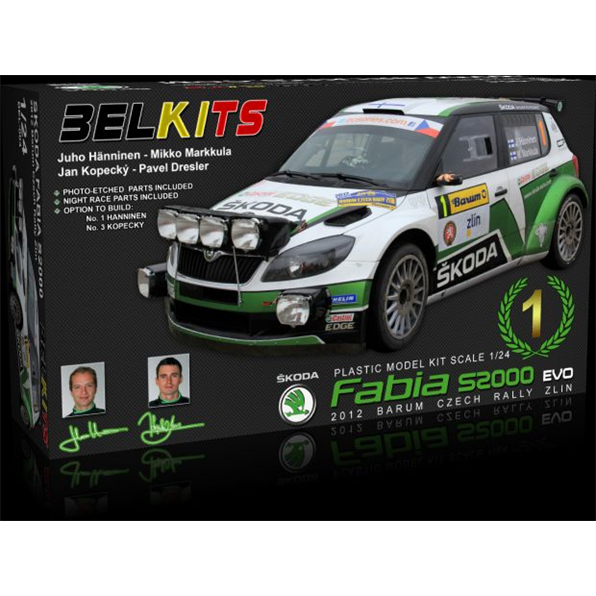 1/24 Skoda Fabia S2000 Evo Rally