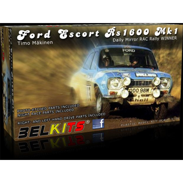 1/24 Ford Escort Mki Rac Rally 1973 Makine