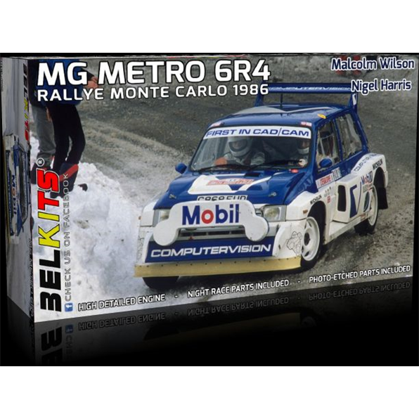 1/24 Metro 6R4 M.Wilson Monte Carlo 86