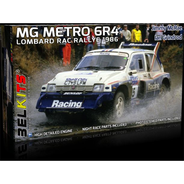 1/24 Metro 6R4 Jimmy Mcrae  Lombard RAC 86.