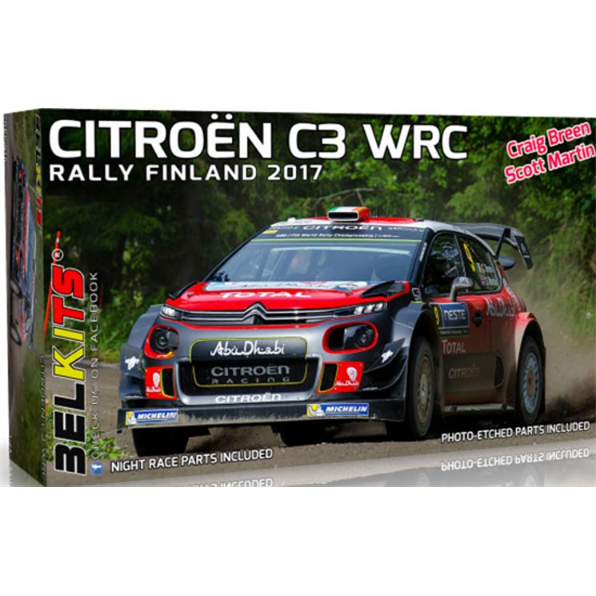 Citroen C3 WRC Finland Rally 2017 G.Breen