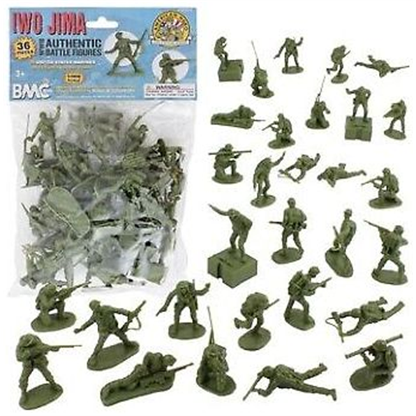 WW2 Iwo Jima Marines Figures 36pcs