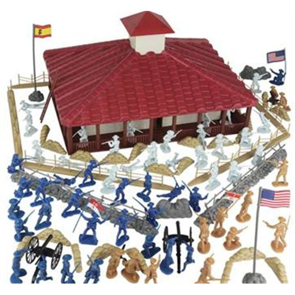 San Juan Hill Rough Riders Playset 102pcs Spanish American War of 1899