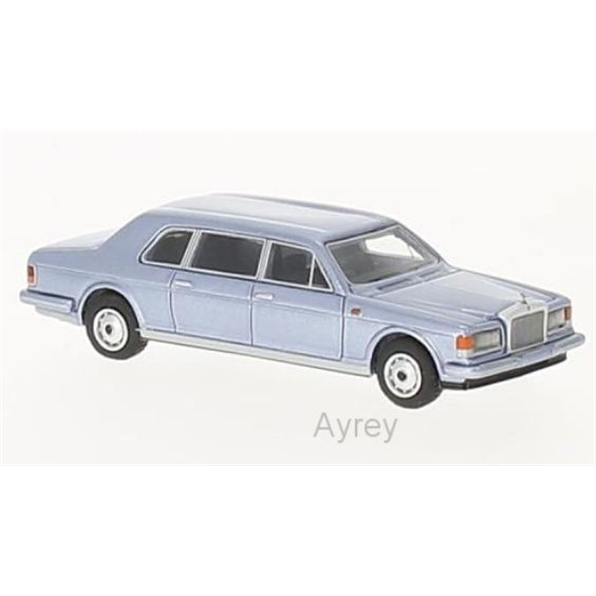 Rolls Royce Silver Track II Touring Limo Metallic-Light Blue 1985