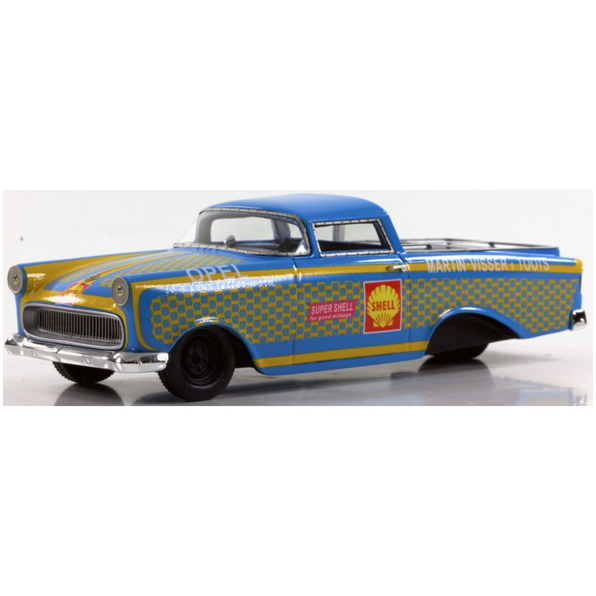 Opel Rekord P1 Caravan Shell 1959 Blue/Yellow