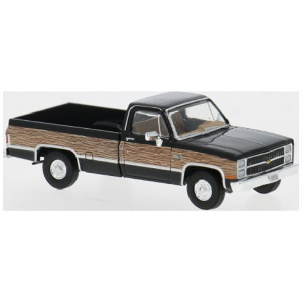 Chevrolet C 10 Black 1982 Woody