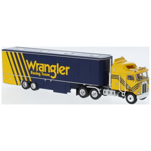 Kenworth K 100 Aerodyne Renntransport-SZ Wrangler Racing 1980