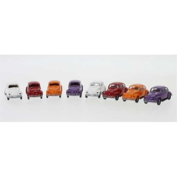 VW Beetle Set (8 x VW Beetle's)