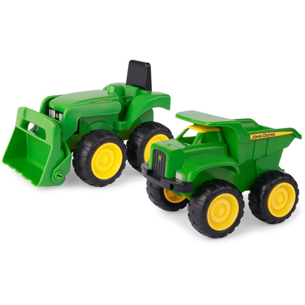 Mini Sandbox Tractor And Dump Truck Set