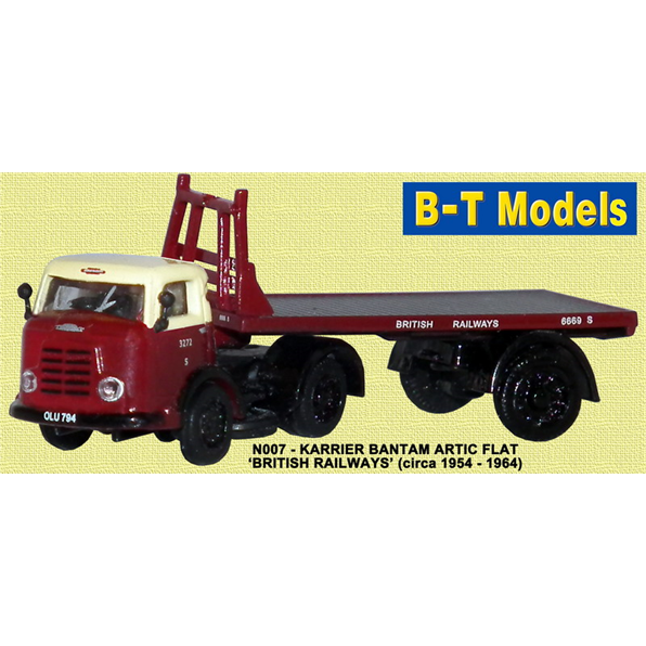 Karrier Bantam Artic Flat British Railways