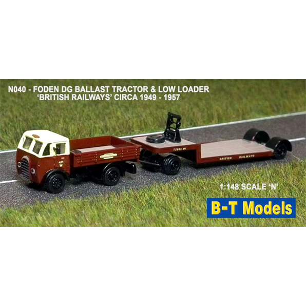 Foden DG Drawbar L/Loader - Britsh Railway