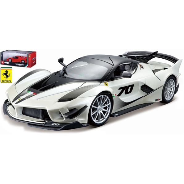 Ferrari Fxx-K Evo #70 2018 White/Black