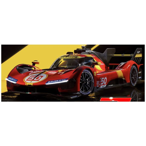 Ferrari 499P 3.0L Turbo V6 #50 Fuoco Nielsen/Molina 24h Le Mans 2025