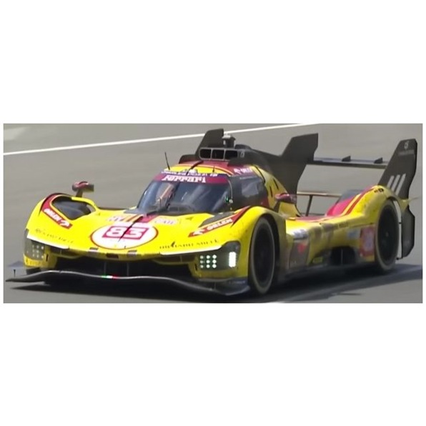 Ferrari 499P 3.0L Turbo #83 Winner 24h Le Mans 2025 Kubica/Hanson/Ye w/Case