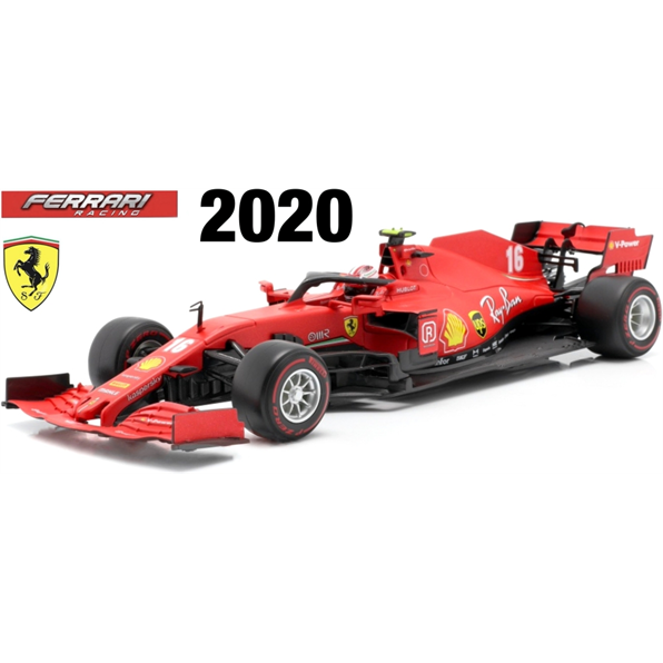Ferrari Scuderia SF1000 #16 Charles Leclerc Season Car 2020 Matt Red/Black