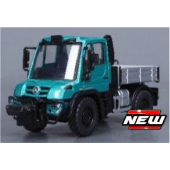 Mercedes-benz Unimog U430 - Dump Truck Turquoise/Grey