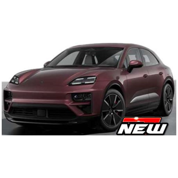 Porsche Macan Turbo 2024 Red